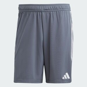 NWT Adidas Men's Tiro Training Soccer Shorts Grey White Size Medium